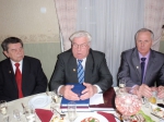 Prezes Zarządu Zbigniew Jarzyna, Honorowy Prezes Józef Pepliński oraz Wiceprezes Tadeusz Pankowski